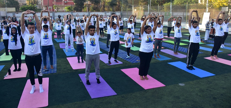 Yoga Event at Fayyoum governorate on June 10, 2025